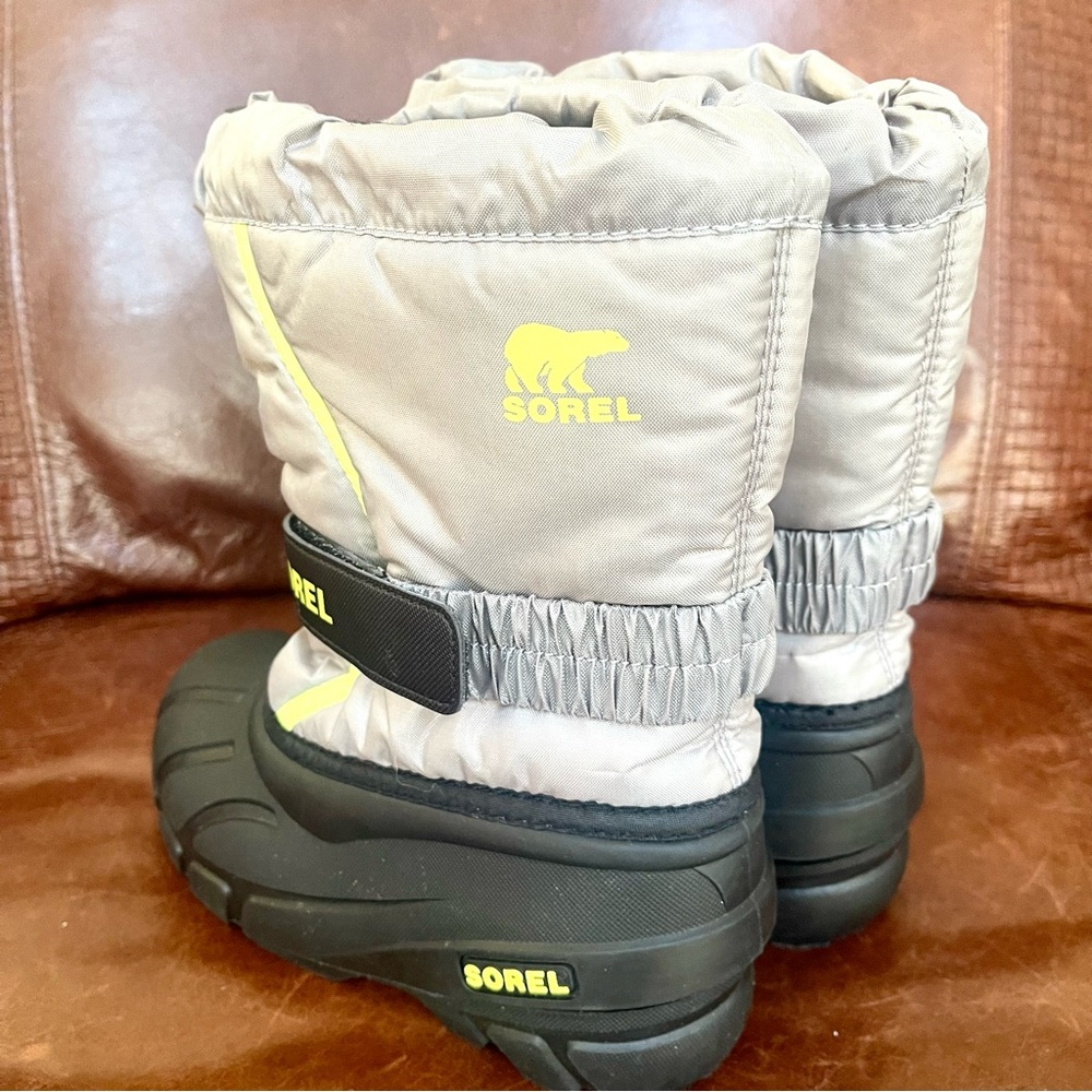 Sorel Kids' Flurry Water And Wind Resistant Snow Winter Boots - Picture 6 of 13
